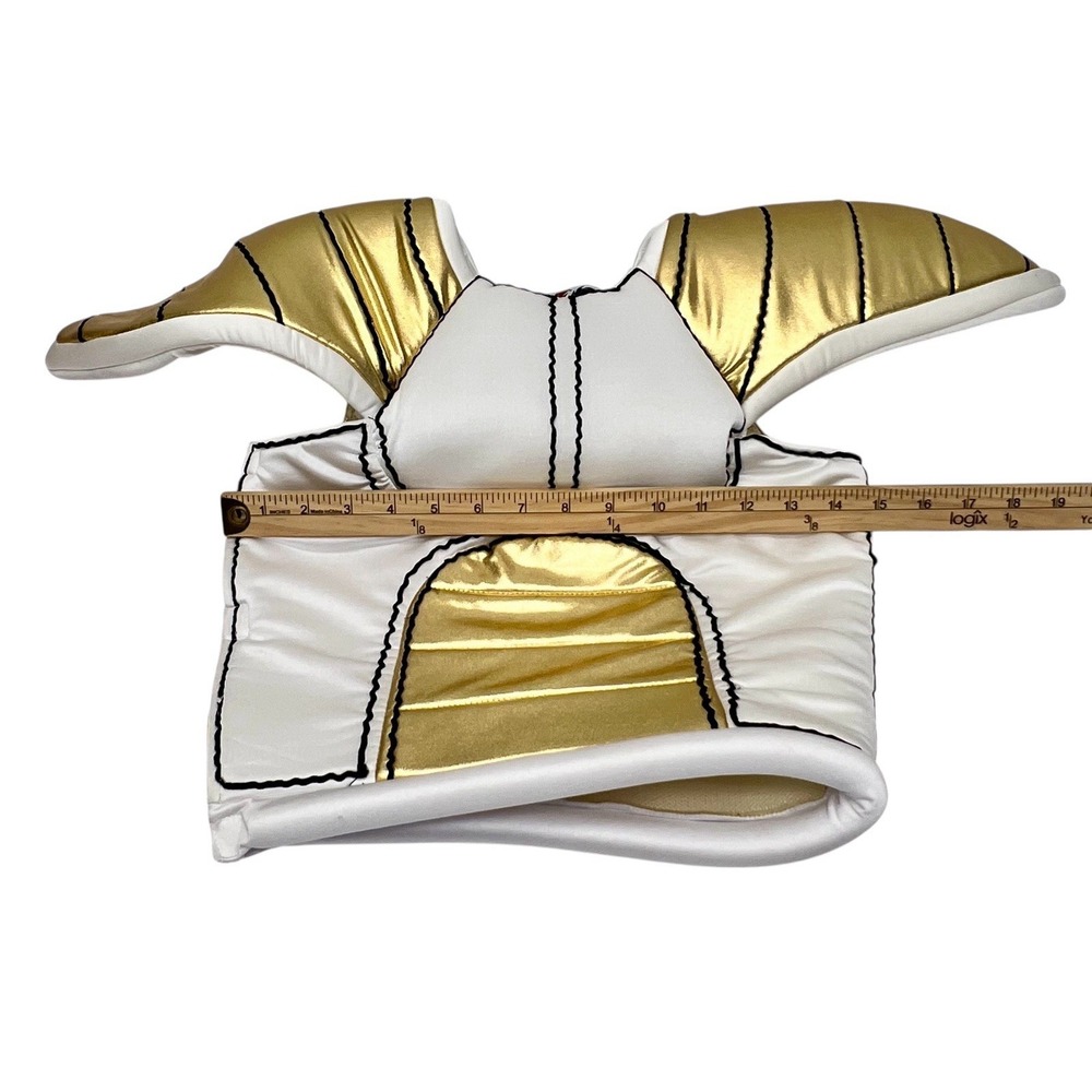 Dragon Ball Z Vegeta Upper‎ Armor Costume For Halloween Cosplay Kids Size Medium - Picture 6 of 12